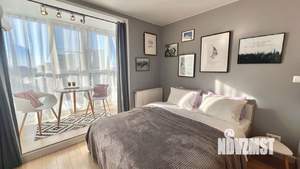 Студия квартира, посуточно, 33м2, 11/22 этаж