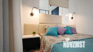 Студия квартира, посуточно, 40м2, 6/19 этаж