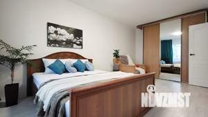 2-к квартира, посуточно, 52м2, 1/1 этаж