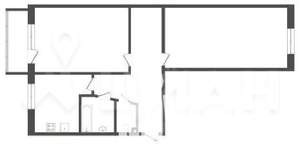 2-к квартира, на длительный срок, 49м2, 5/5 этаж