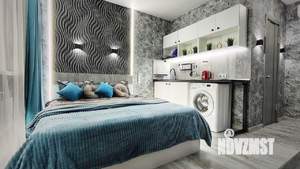 1-к квартира, посуточно, 26м2, 1/1 этаж