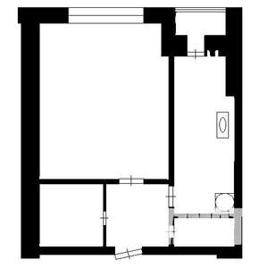 1-к квартира, на длительный срок, 37м2, 1/6 этаж