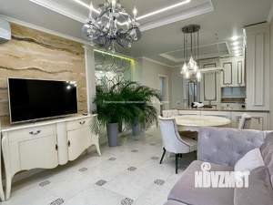 3-к квартира, на длительный срок, 91м2, 23/25 этаж