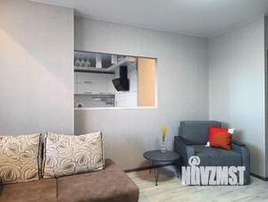 1-к квартира, посуточно, 43м2, 1/1 этаж