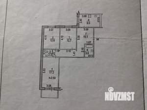 Студия квартира, на длительный срок, 77м2, 9/10 этаж