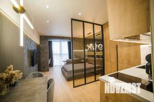 Студия квартира, посуточно, 28м2, 10/21 этаж