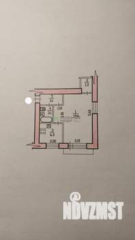 1-к квартира, на длительный срок, 33м2, 2/3 этаж