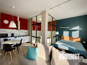 Студия квартира, посуточно, 35м2, 2/2 этаж