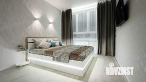 1-к квартира, посуточно, 43м2, 5/17 этаж