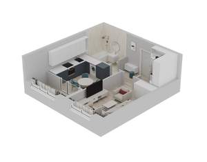 1-к квартира, вторичка, 35м2, 16/20 этаж