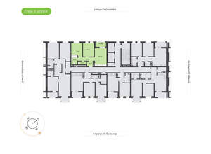 2-к квартира, вторичка, 62м2, 5/13 этаж