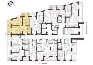 2-к квартира, вторичка, 62м2, 18/23 этаж