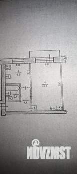 1-к квартира, вторичка, 31м2, 4/5 этаж