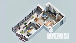 1-к квартира, вторичка, 47м2, 16/23 этаж