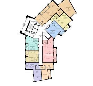 1-к квартира, вторичка, 42м2, 9/22 этаж
