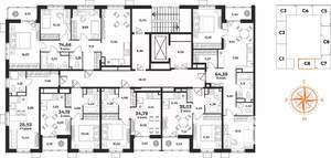 Студия квартира, вторичка, 29м2, 2/10 этаж