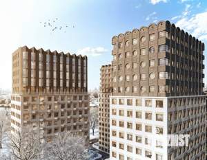 2-к квартира, вторичка, 47м2, 19/22 этаж