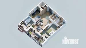 2-к квартира, вторичка, 71м2, 10/23 этаж