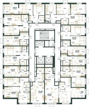 1-к квартира, вторичка, 37м2, 12/24 этаж