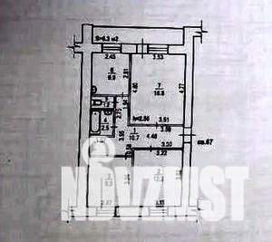 3-к квартира, вторичка, 60м2, 2/5 этаж