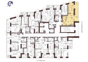 1-к квартира, вторичка, 47м2, 10/23 этаж