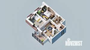 2-к квартира, вторичка, 52м2, 5/23 этаж