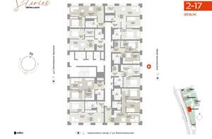 2-к квартира, вторичка, 38м2, 3/22 этаж