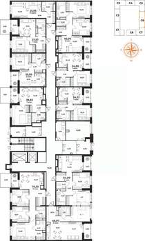 1-к квартира, вторичка, 38м2, 1/10 этаж
