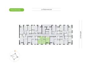 2-к квартира, вторичка, 54м2, 15/16 этаж