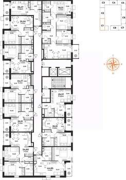 2-к квартира, вторичка, 36м2, 7/10 этаж