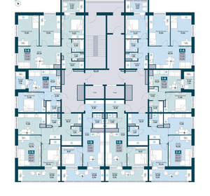 1-к квартира, вторичка, 34м2, 9/19 этаж