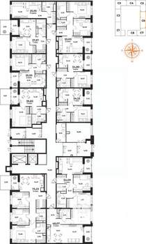 1-к квартира, вторичка, 40м2, 1/10 этаж