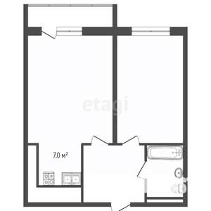 2-к квартира, вторичка, 64м2, 13/25 этаж