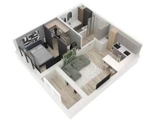 1-к квартира, вторичка, 45м2, 9/13 этаж
