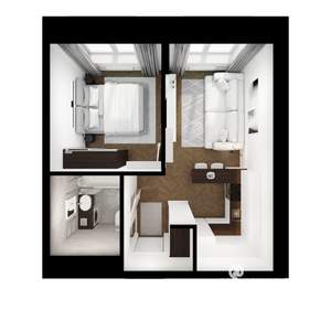 1-к квартира, вторичка, 33м2, 1/10 этаж