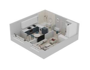 1-к квартира, вторичка, 35м2, 7/20 этаж