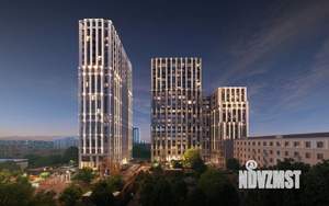 2-к квартира, строящийся дом, 56м2, 7/21 этаж