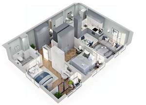 3-к квартира, вторичка, 64м2, 6/15 этаж