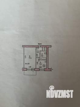 1-к квартира, вторичка, 31м2, 2/5 этаж