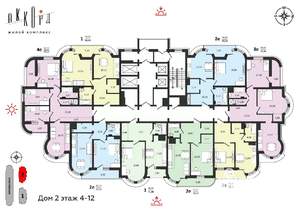 1-к квартира, вторичка, 59м2, 11/25 этаж