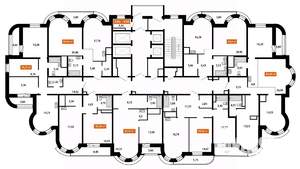 1-к квартира, вторичка, 56м2, 25/25 этаж