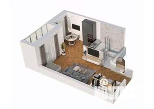 1-к квартира, вторичка, 40м2, 13/15 этаж