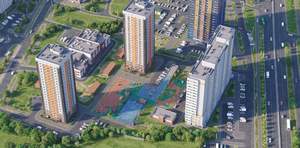 2-к квартира, вторичка, 58м2, 20/22 этаж