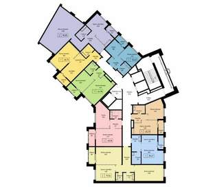 2-к квартира, вторичка, 91м2, 9/22 этаж
