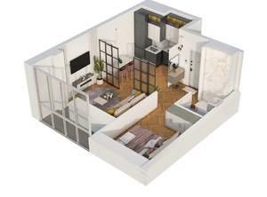 2-к квартира, вторичка, 40м2, 11/15 этаж