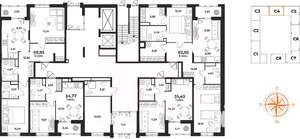 3-к квартира, вторичка, 83м2, 1/10 этаж