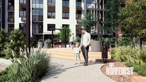 1-к квартира, строящийся дом, 44м2, 5/6 этаж