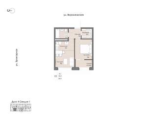 1-к квартира, вторичка, 35м2, 14/20 этаж