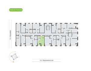 1-к квартира, вторичка, 28м2, 8/9 этаж