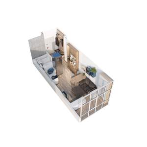 Студия квартира, вторичка, 20м2, 14/23 этаж